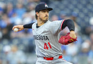 Joe Ryan is pitching today - Source: Imagn