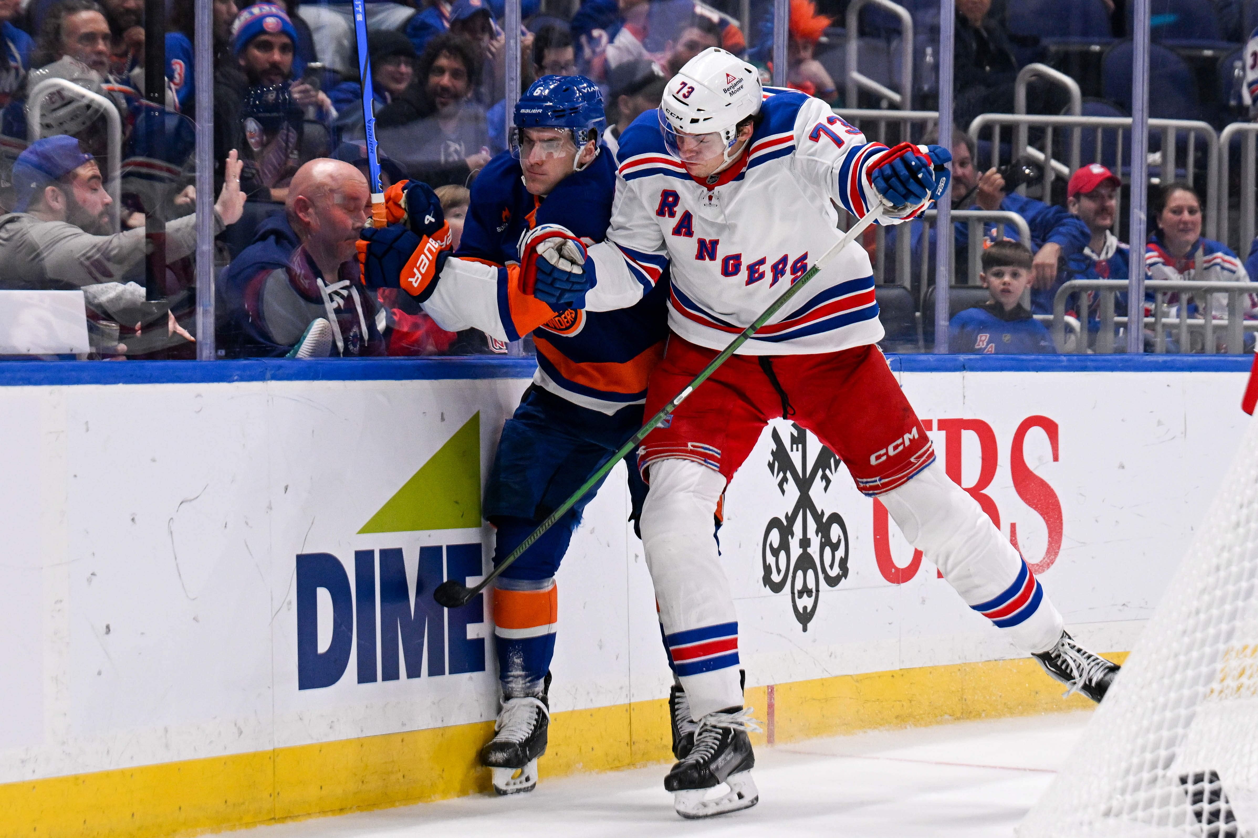 Matt Rempe's antics may be too much for the Rangers  - Source: Imagn