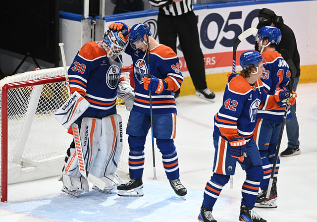 NHL: San Jose Sharks at Edmonton Oilers - Source: Imagn