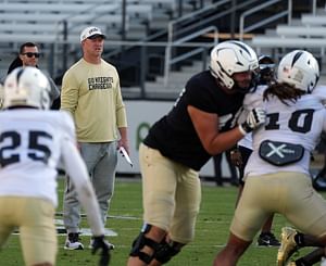UCF HC Scott Frost sidesteps the Nico Iamaleava fiasco question as he makes his stance clear on the current state of CFB