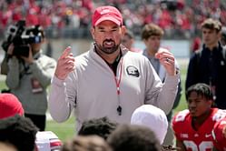 Elite Ohio State recruit Tavien St. Claireshares 1-word reaction to Ryan Day's son RJ Day's photo with President Donald Trump