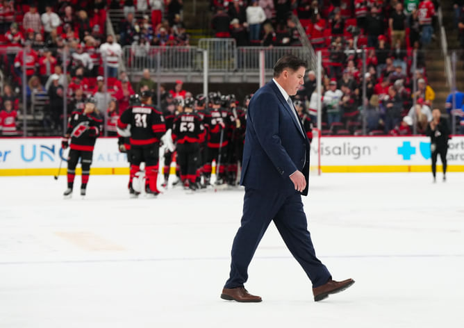 Frustrated' Rangers GM Chris Drury drops feisty take on needing 'new voice' after firing HC Peter Laviolette