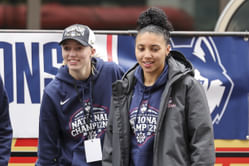 WATCH: Paige Bueckers, Sarah Strong, Azzi Fudd, and more turn up for UConn's national championship parade, day before WNBA Draft