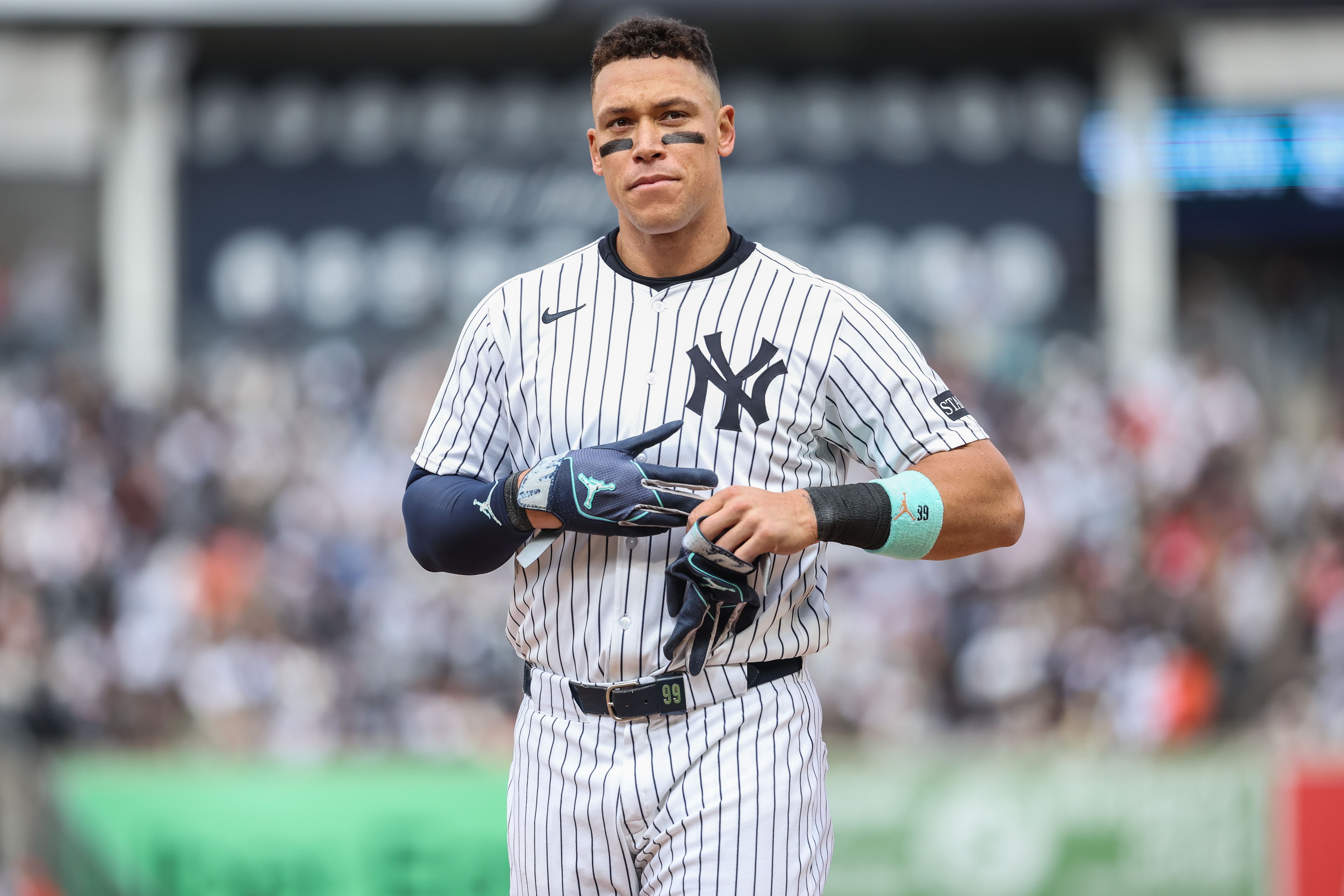 Aaron Judge is a top DFS hitter - Source: Imagn