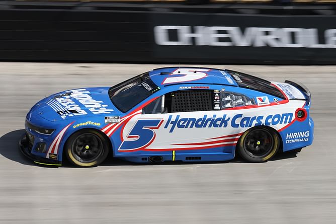 3 NASCAR drivers feat. Kyle Larson with the most wins for Hendrick Motorsports