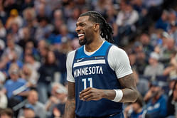 Naz Reid and Jaden McDaniels combining for 17 pts in Game 2 has fans mocking Wolves duo - "Everyone knows that was a fluke game"