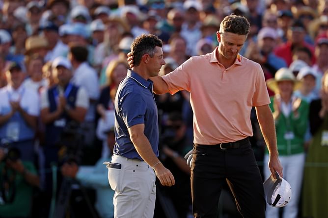 Rory McIlroy reveals sharing the dinner table with Justin Rose prior to their playoff battle at the Masters
