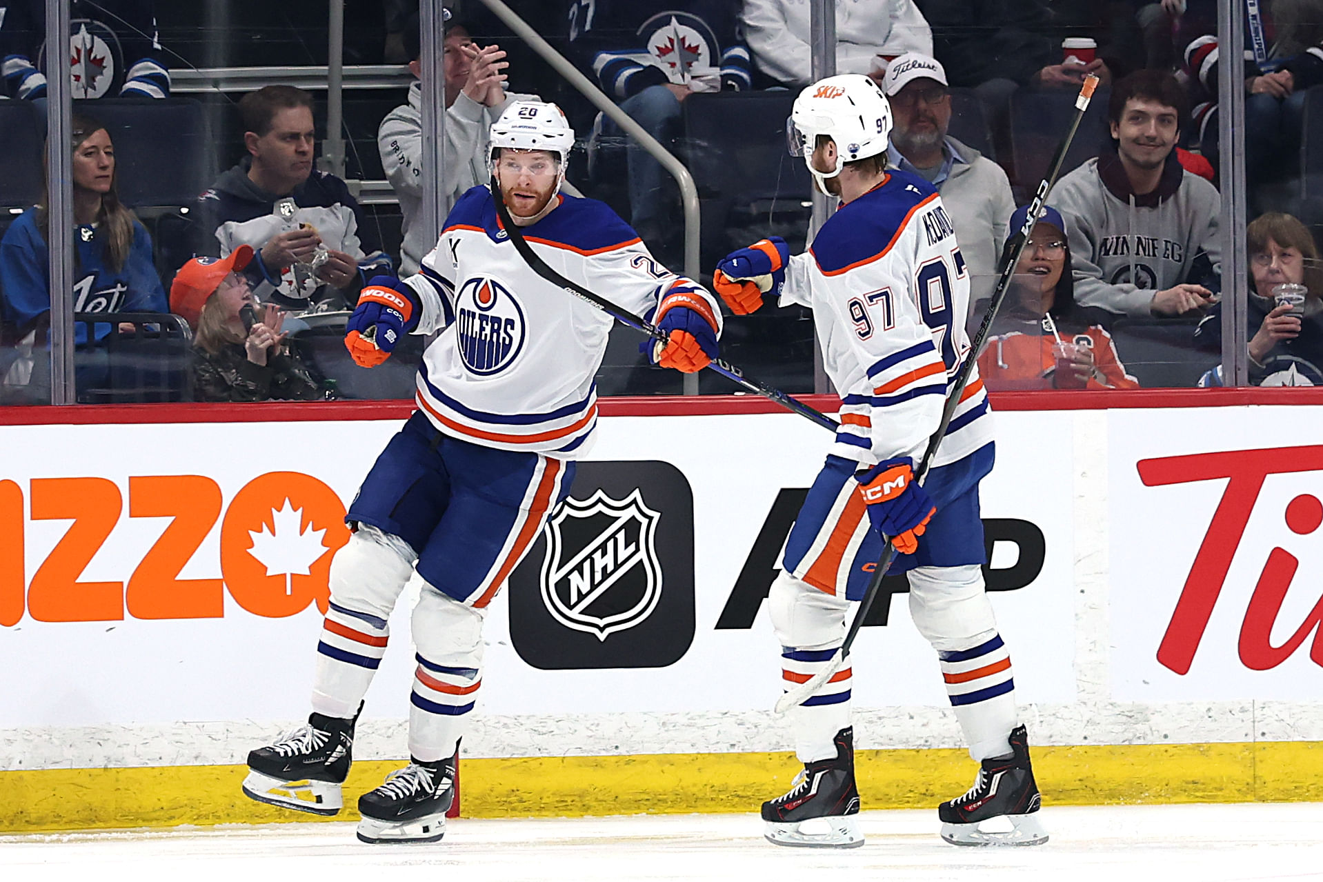 NHL: Edmonton Oilers at Winnipeg Jets - Source: Imagn