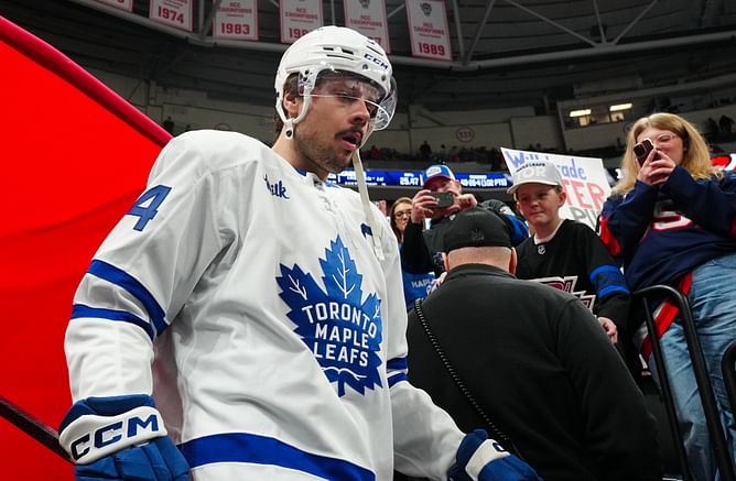 Maple Leafs' Auston Matthews makes feelings known about Sens' Brady Tkachuk ahead of Battle of Ontario Round 1 playoff clash