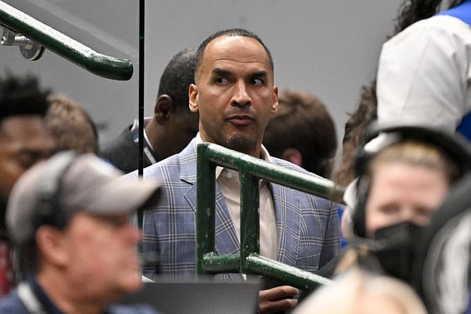 Mavericks GM Nico Harrison brushes off trade value issues in Anthony Davis-Luka Doncic trade with slick remark