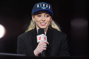 Paige Bueckers beams at the idea of playing in the same city as her favorite Kyrie Irving