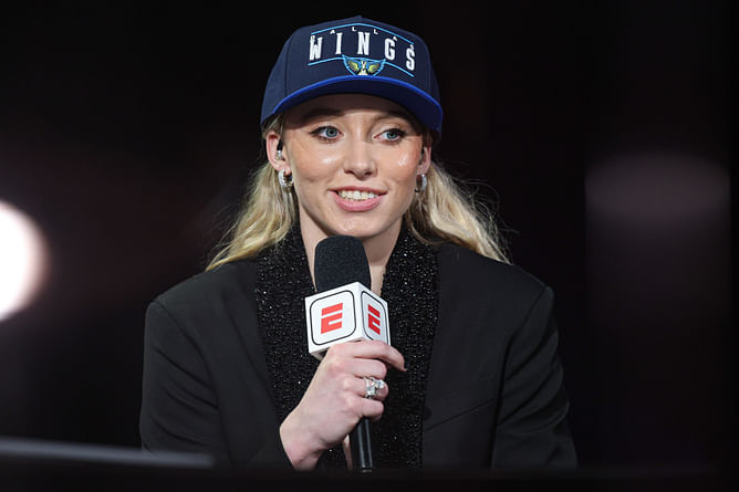 Paige Bueckers beams at the idea of playing in the same city as her favorite Kyrie Irving