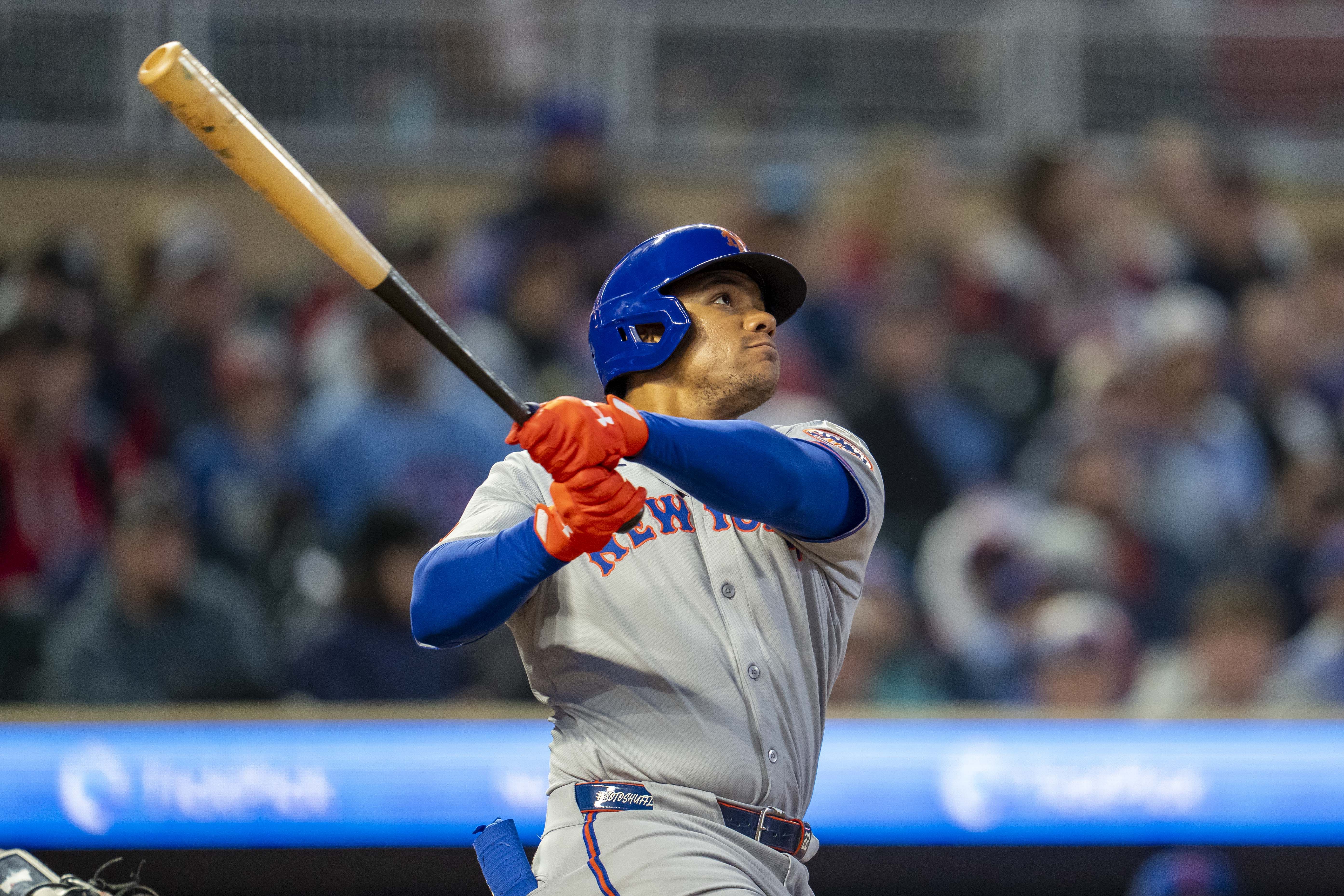 Juan Soto in action for the New York Mets. (Credits: IMAGN)