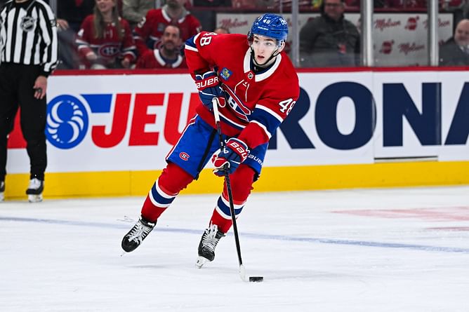 Canadiens' Lane Hutson gears up for Stanley Cup glory as Round 1 battle against Capitals nears