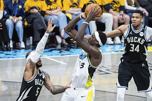 Watch: Chaos erupts as Bucks-Pacers scuffle sparks multiple techs as Pascal Siakam crashes floor after brutal foul
