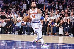 Knicks coach says Jalen Brunson “grabbed his cape” en route to tying franchise legend's record in huge win over Detroit