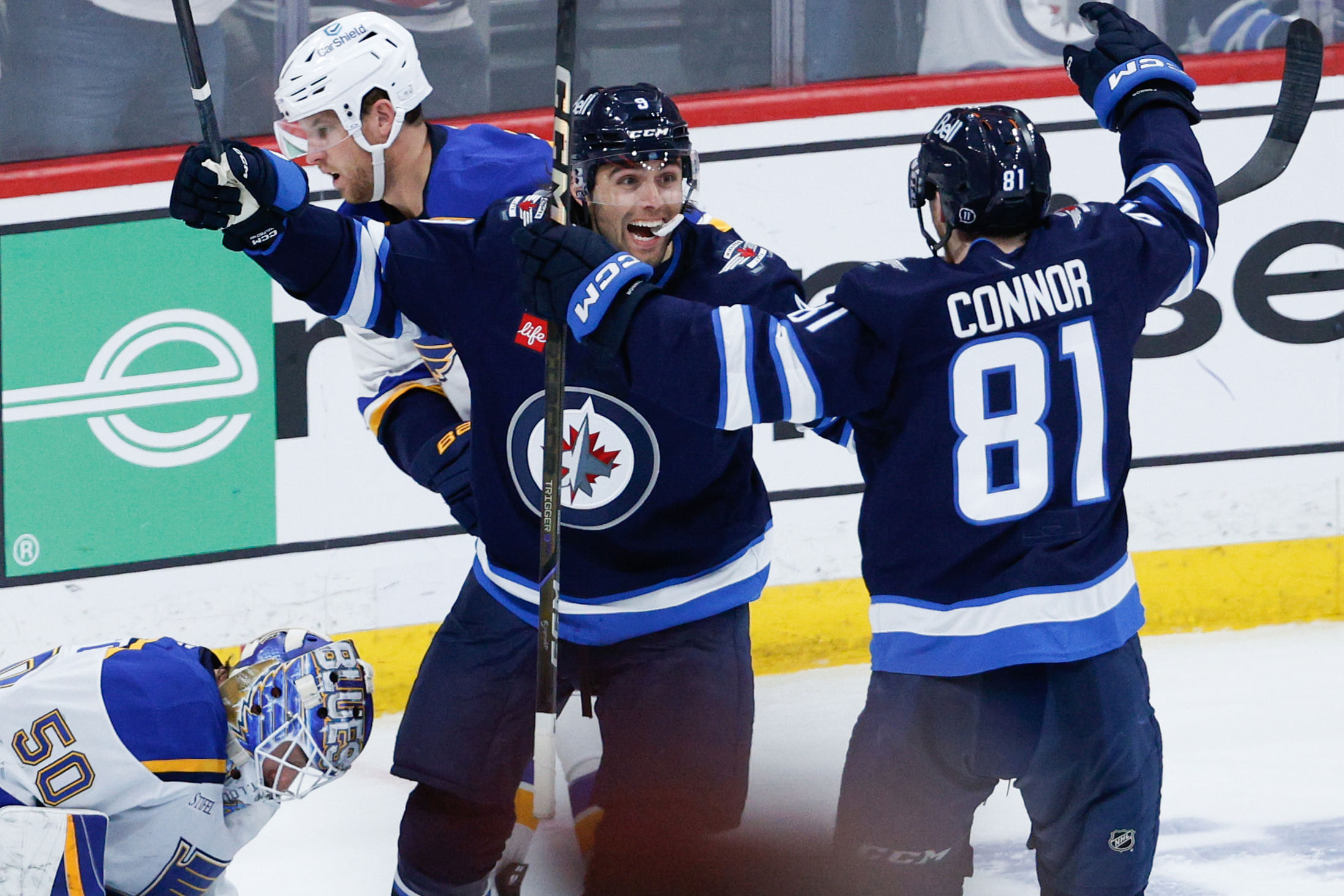 NHL: Stanley Cup Playoffs-St. Louis Blues at Winnipeg Jets - Source: Imagn
