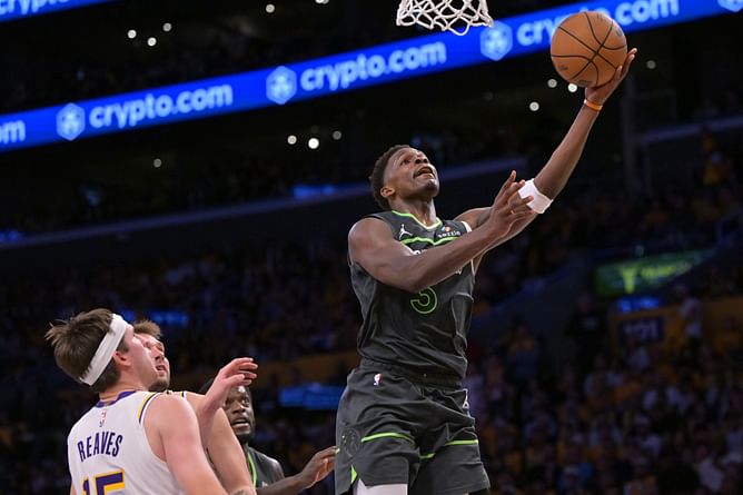 Is Anthony Edwards playing tonight against the LA Lakers? Latest on T-Wolves star guard's availability (April 22)