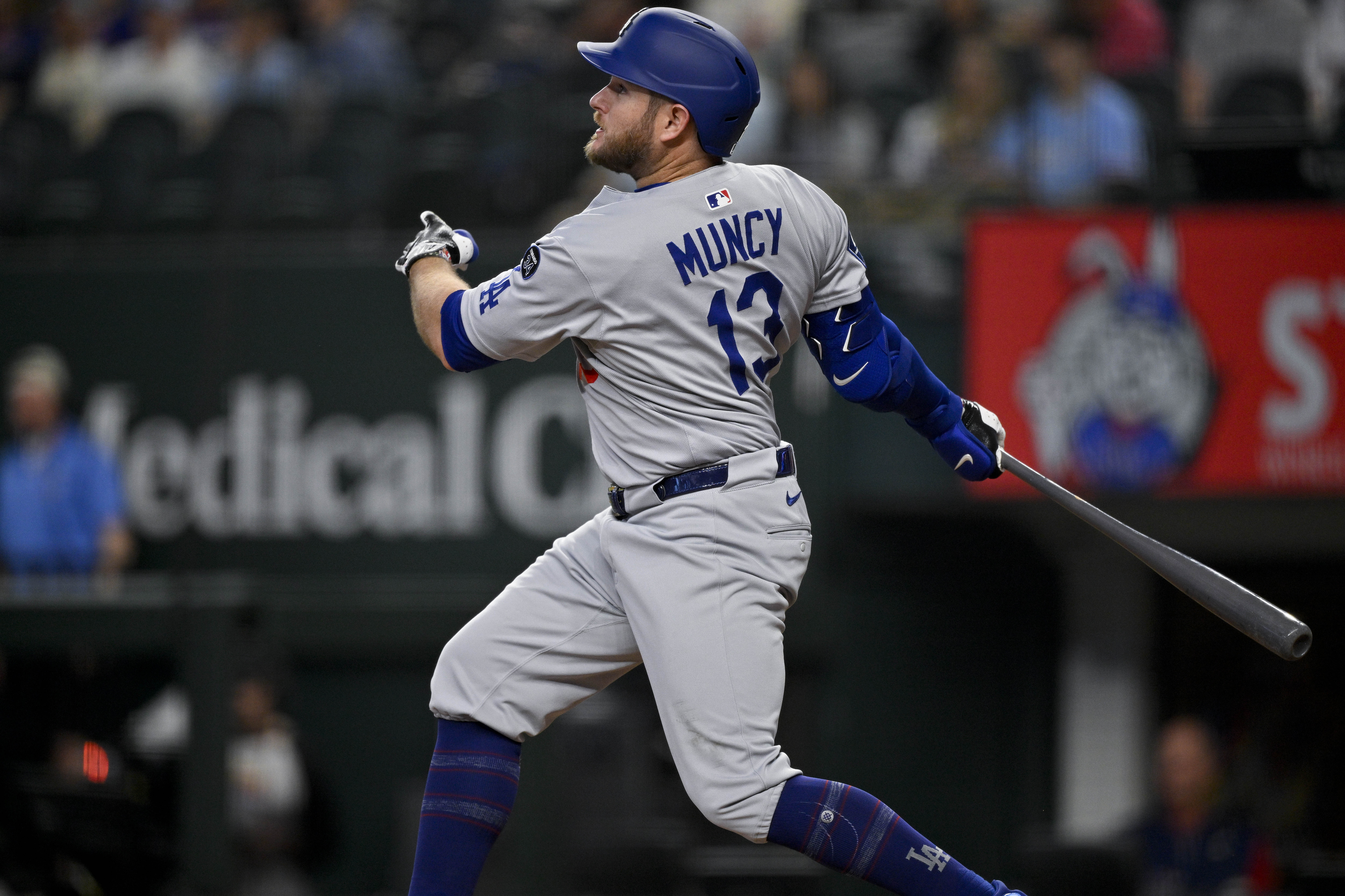 Max Muncy has struggled with his swing (Imagn)