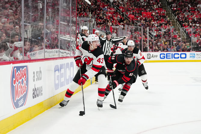 Luke Hughes, Brenden Dillon injury update: Devils dealt double blow ahead of Game 4 vs. Hurricanes