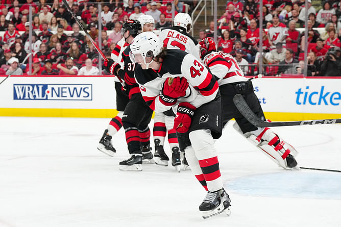 Devils injury report: Brenden Dillon out, latest on Luke Hughes for Game 2 against Hurricanes