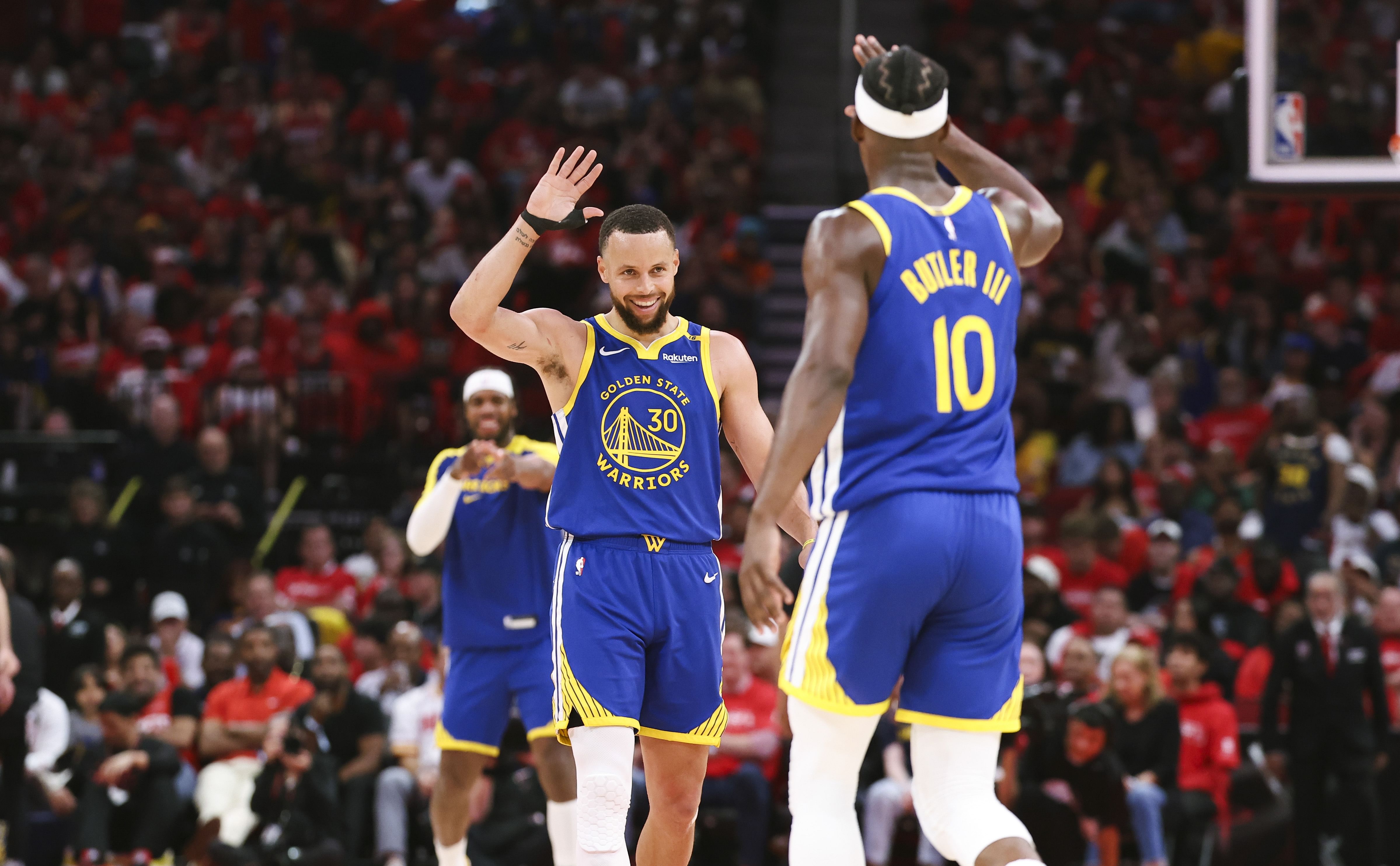 NBA: Playoffs-Golden State Warriors at Houston Rockets - Source: Imagn