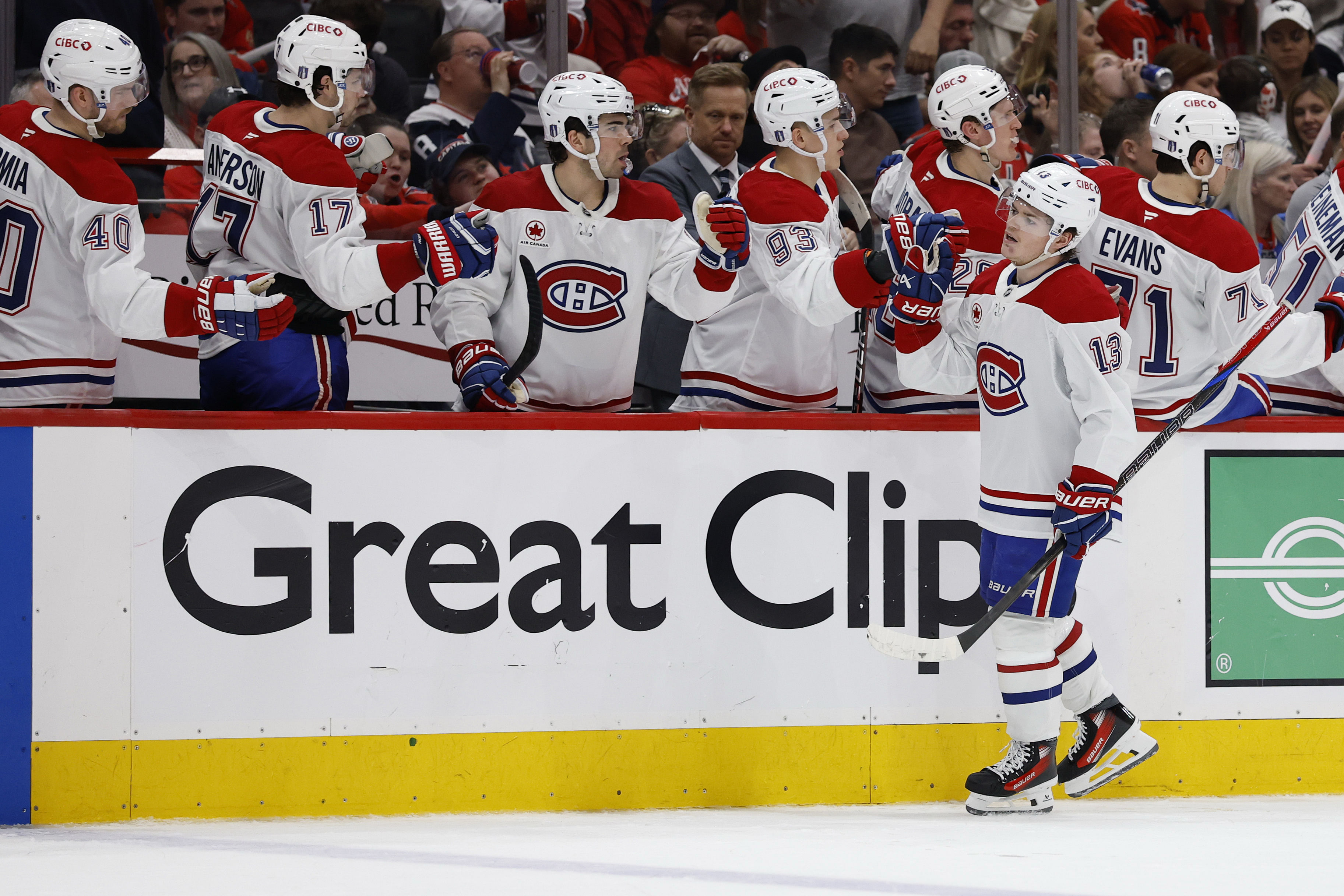 NHL: Stanley Cup Playoffs-Montreal Canadiens at Washington Capitals - Source: Imagn