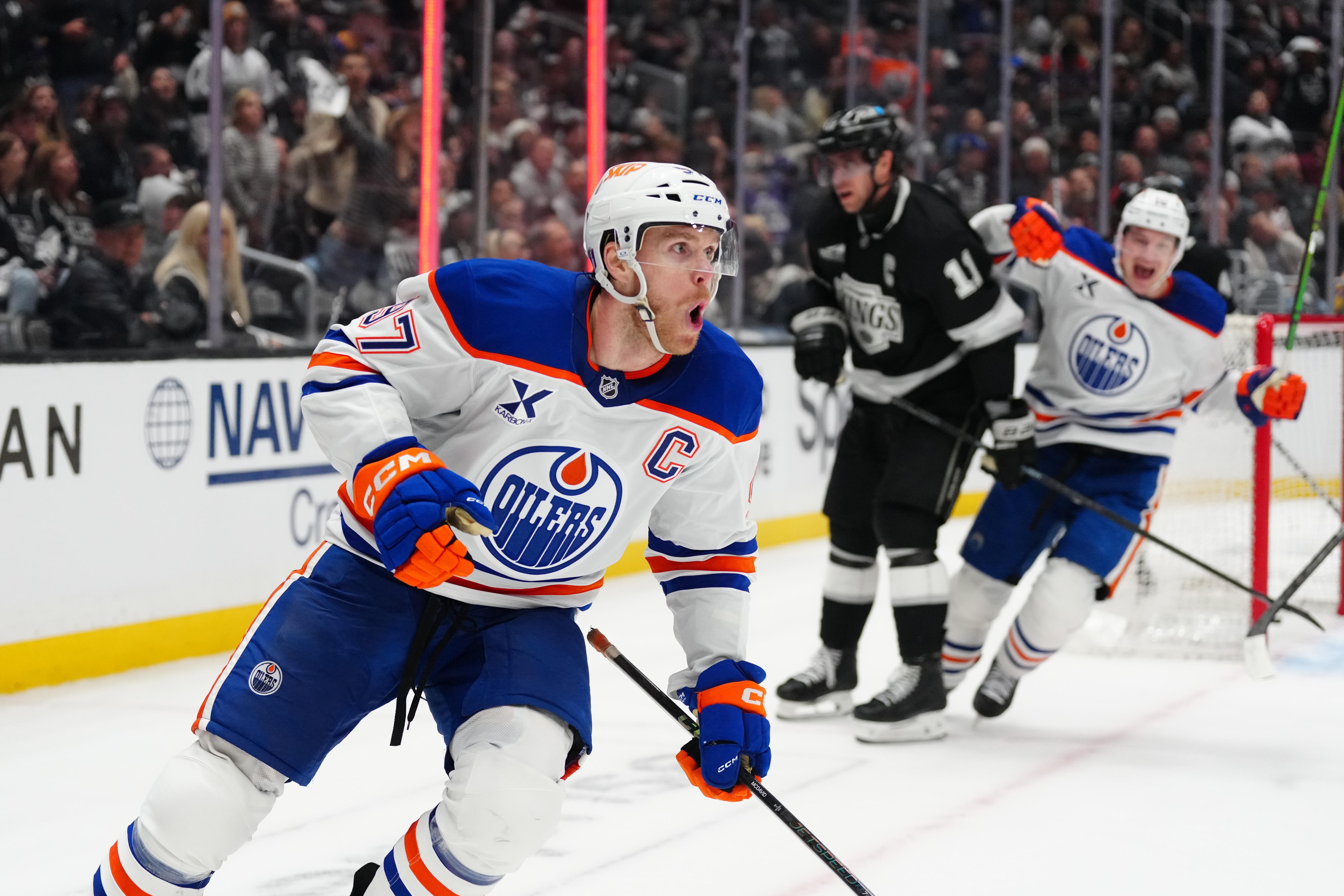 NHL: Stanley Cup Playoffs-Edmonton Oilers at Los Angeles Kings - Source: Imagn