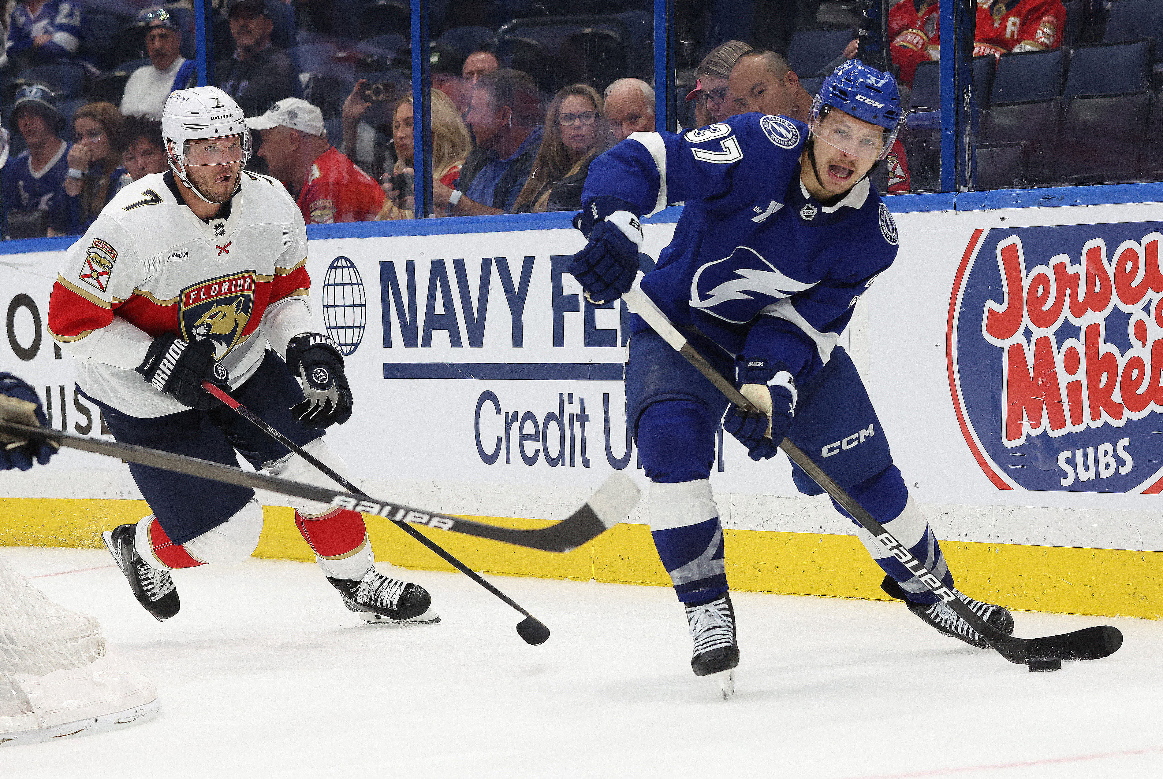 NHL: Stanley Cup Playoffs-Florida Panthers at Tampa Bay Lightning - Source: Imagn
