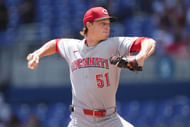 Cincinnati Reds' Brady Singer has 32 strikeouts- Source: Imagn