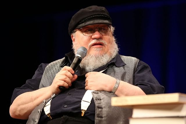US novelist George R.R. Martin in Hamburg - Source: Getty