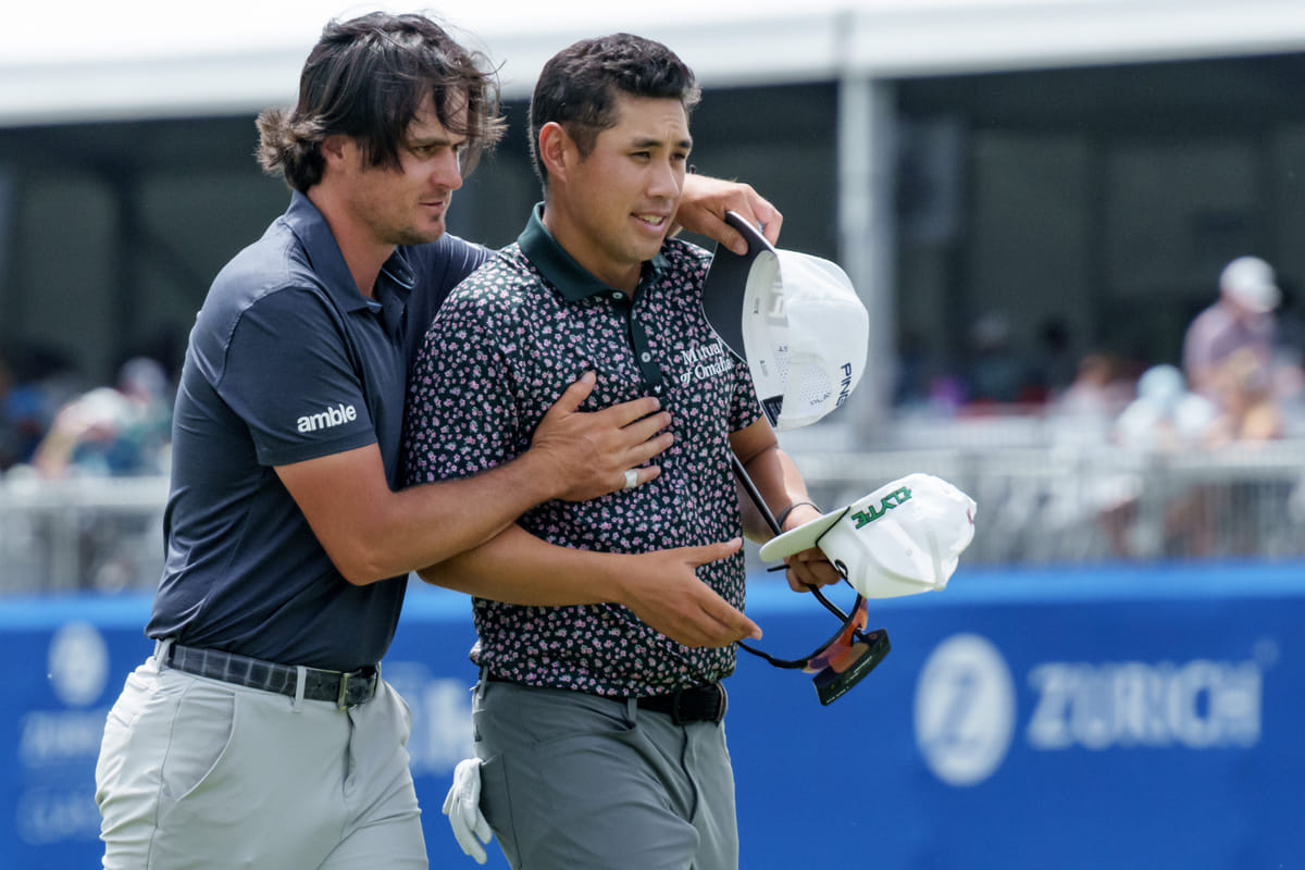 Are Isaiah Salinda and Kevin Velo friends? Zurich Classic leading ...