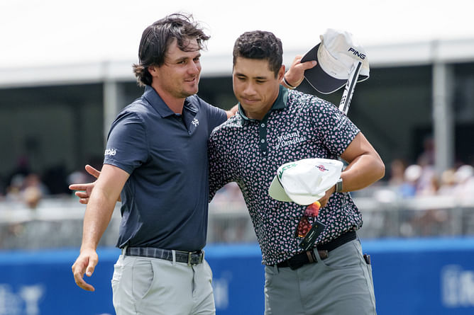 Are Isaiah Salinda and Kevin Velo friends? Zurich Classic leading rookies’ relationship explored