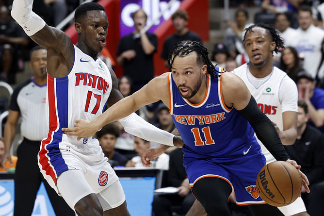 NBA scout aims pointed dig at 'foul hunting' Jalen Brunson, claims it hinders Karl-Anthony Towns & Co's involvement in playoffs