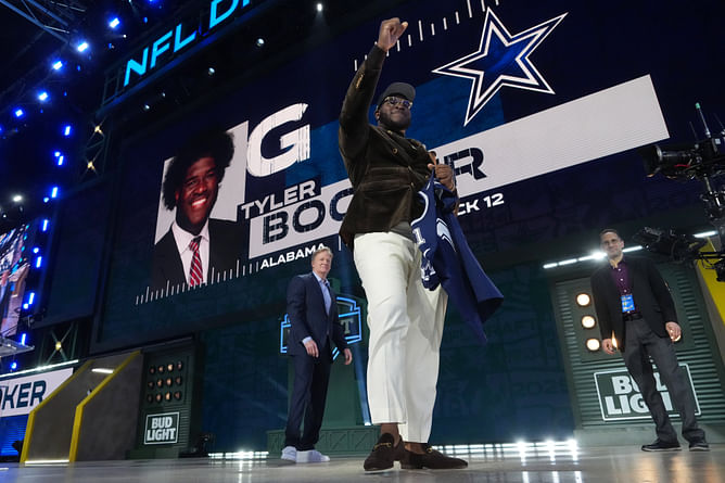 "HE JUST ISN'T TYLER WARREN" - Skip Bayless upset with Cowboys' decision to draft Tyler Booker