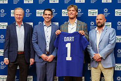 "He’s got a lot to learn" - Brian Daboll plans to blindside Giants' first round pick Jaxson Dart with harsh training camp