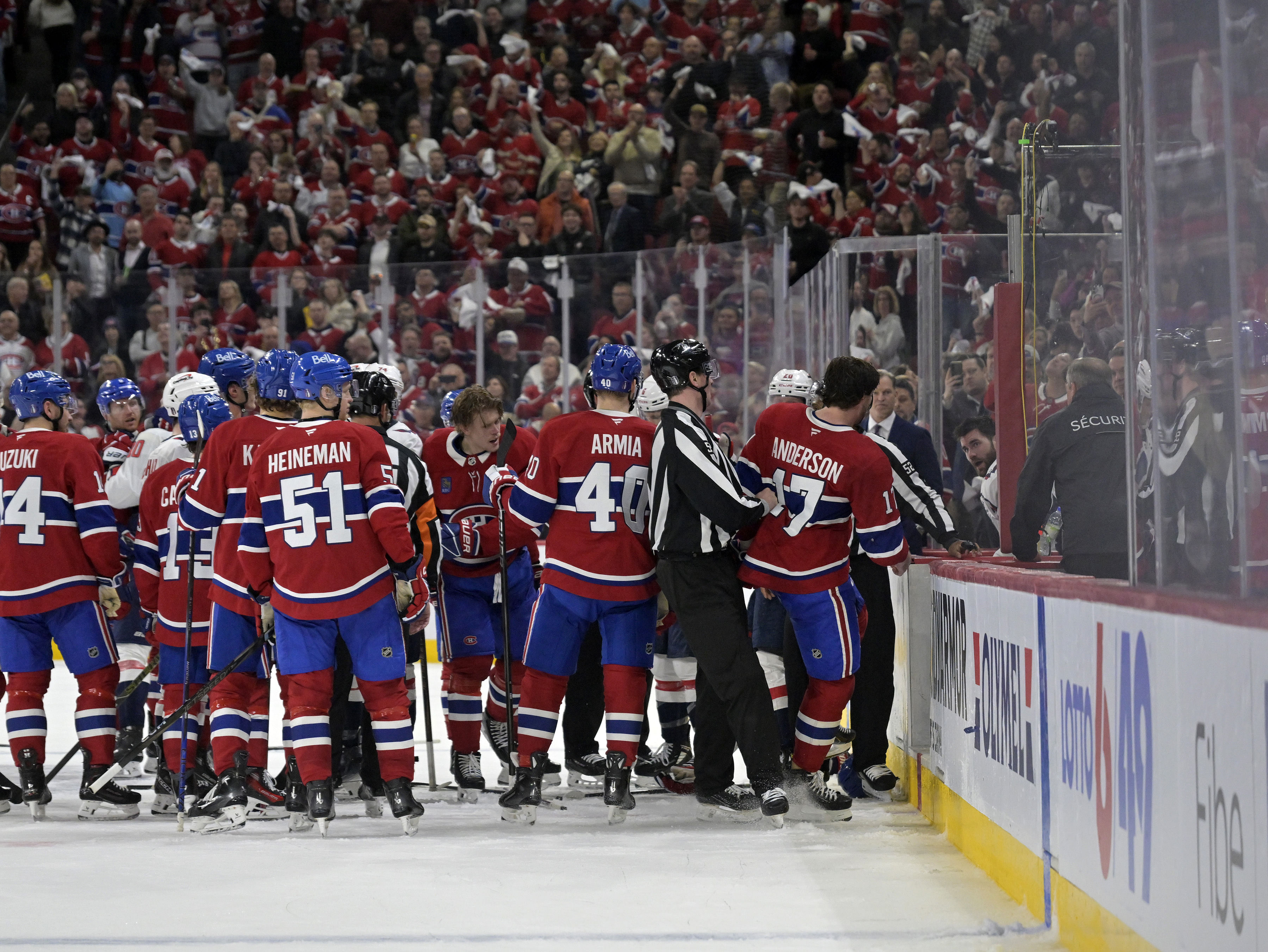 NHL: Stanley Cup Playoffs-Washington Capitals at Montreal Canadiens - Source: Imagn