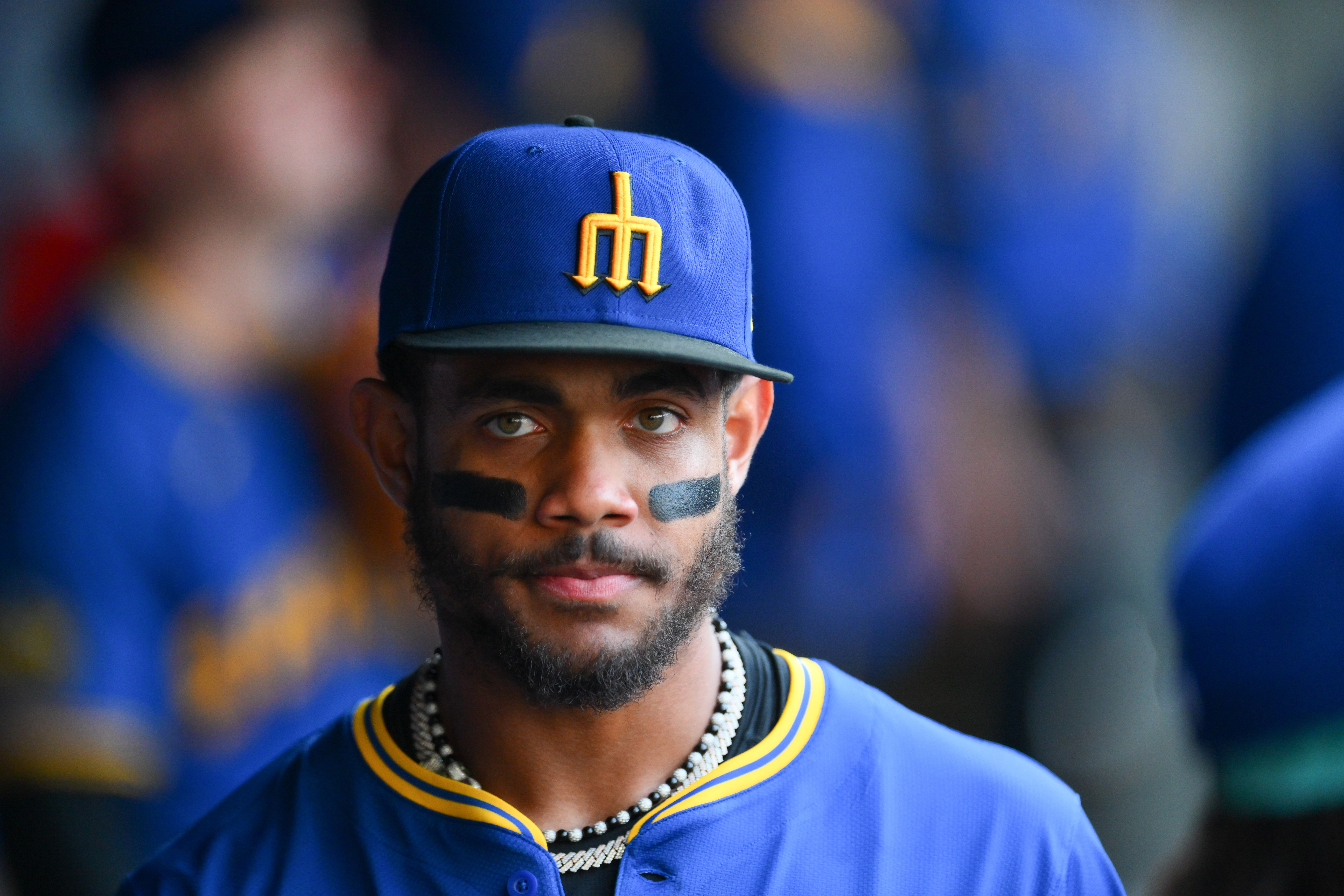 Julio Rodriguez could run at home today (Imagn)