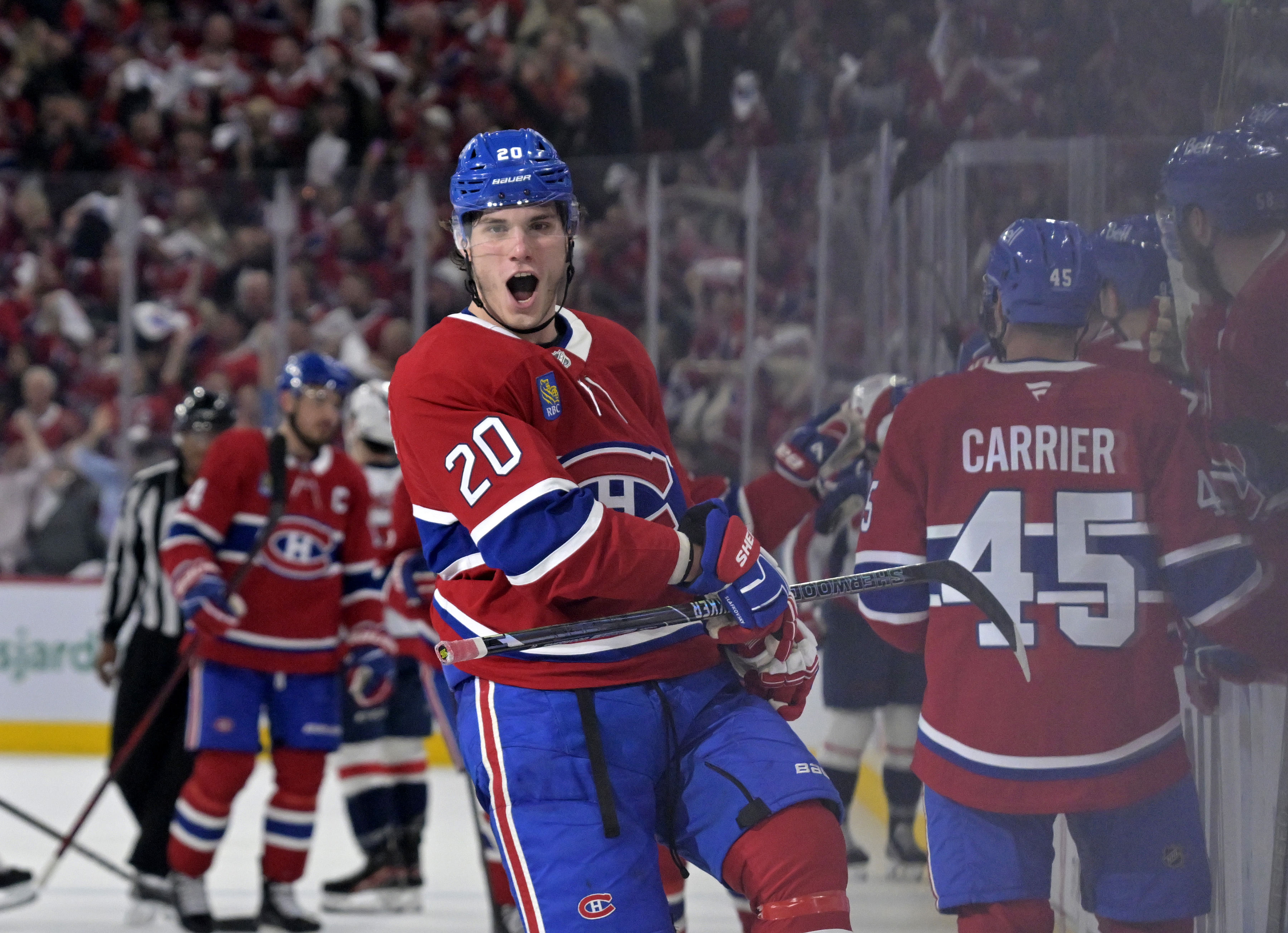 NHL: Stanley Cup Playoffs-Washington Capitals at Montreal Canadiens - Source: Imagn