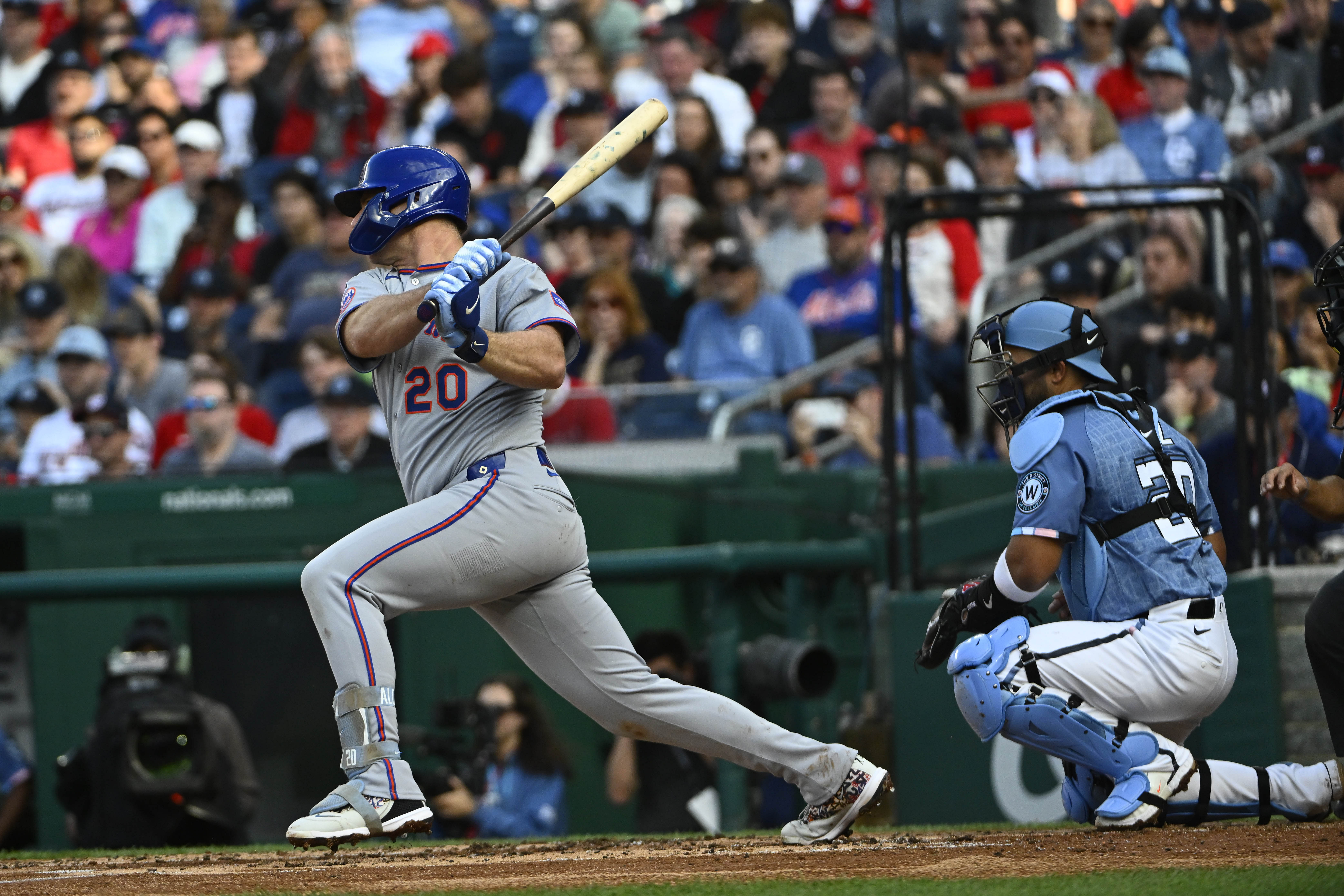 New York Mets clean up hitter Pete Alonso - Source: Imagn