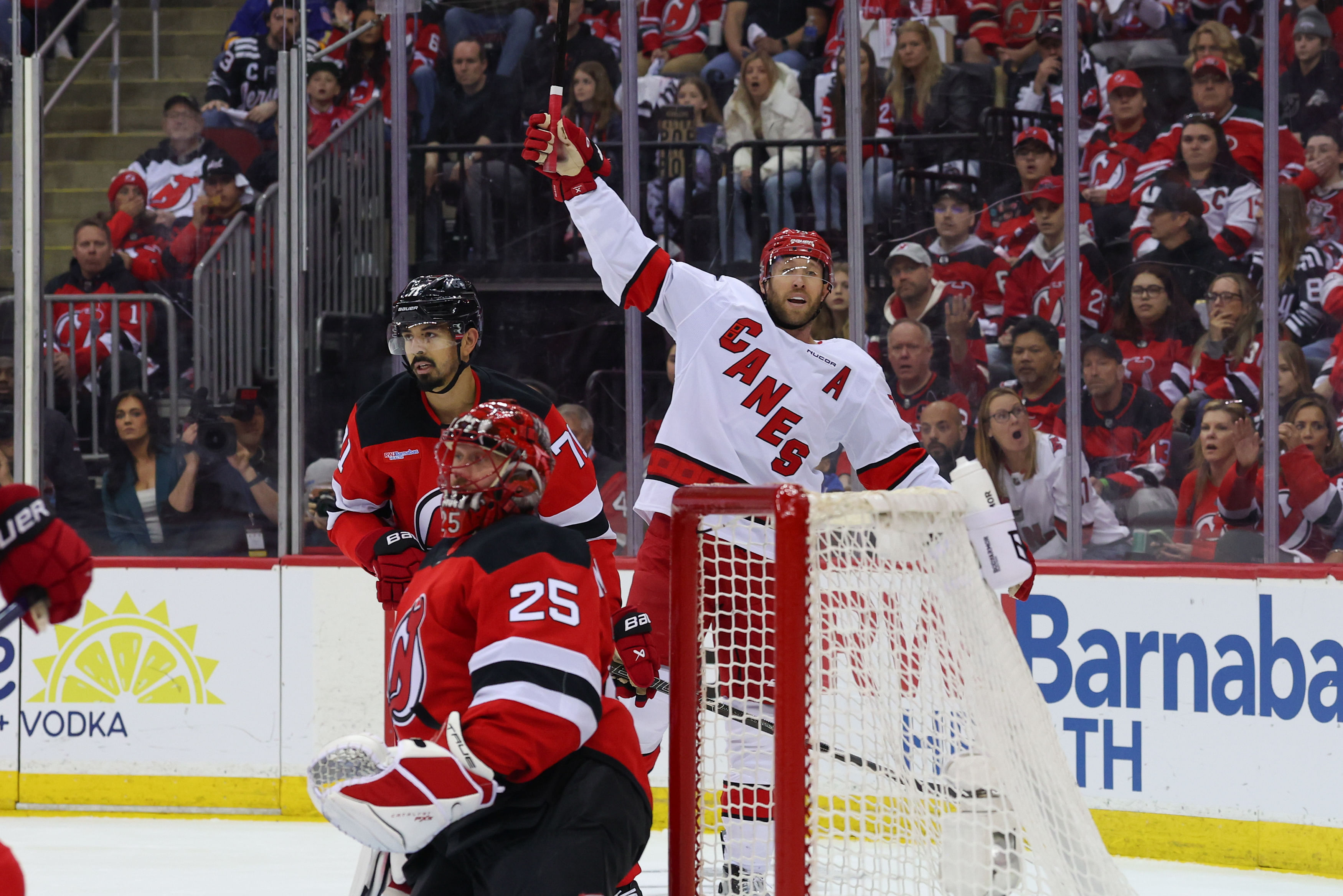 NHL: Stanley Cup Playoffs-Carolina Hurricanes at New Jersey Devils - Source: Imagn