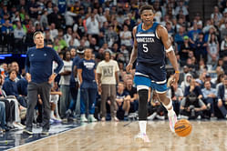 Watch: Anthony Edwards storms at Lakers' bench trash-talking as Timberwolves crush Lakers in Game 4