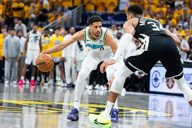 "Don't think my pops was in the right": Tyrese Haliburton reacts to dad John and Giannis Antetokounmpo's heated postgame exchange