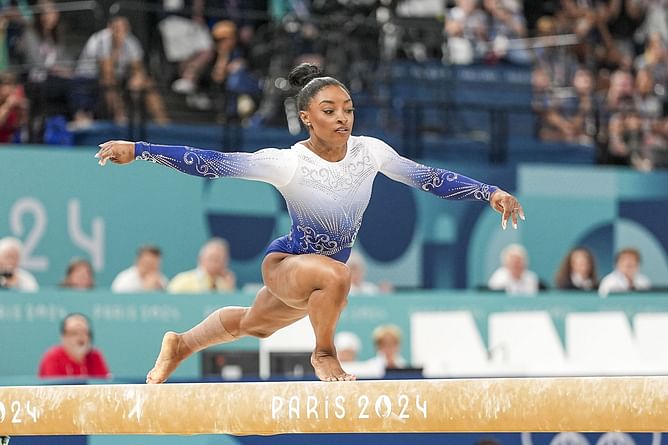 "I had such crazy upper body strength" - When Simone Biles opened up on her physical strength as young gymnast