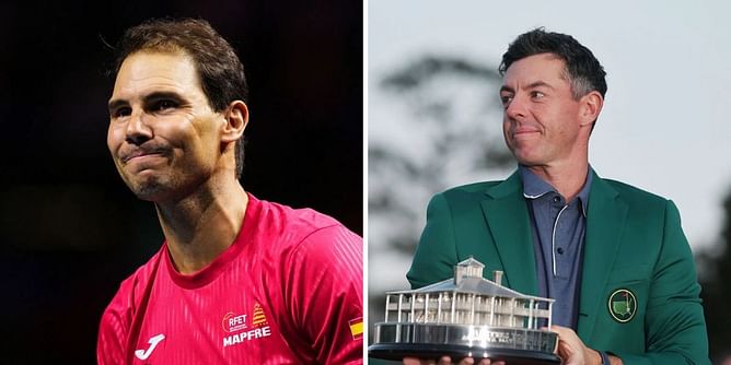 Rafael Nadal sends touching message to Rory Mcllroy as golfer competes Career Grand Slam with The Masters triumph