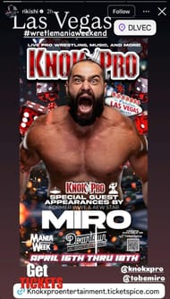 Screengrab of Rikishi's Instagram Story (source: Rikishi's Instagram account)