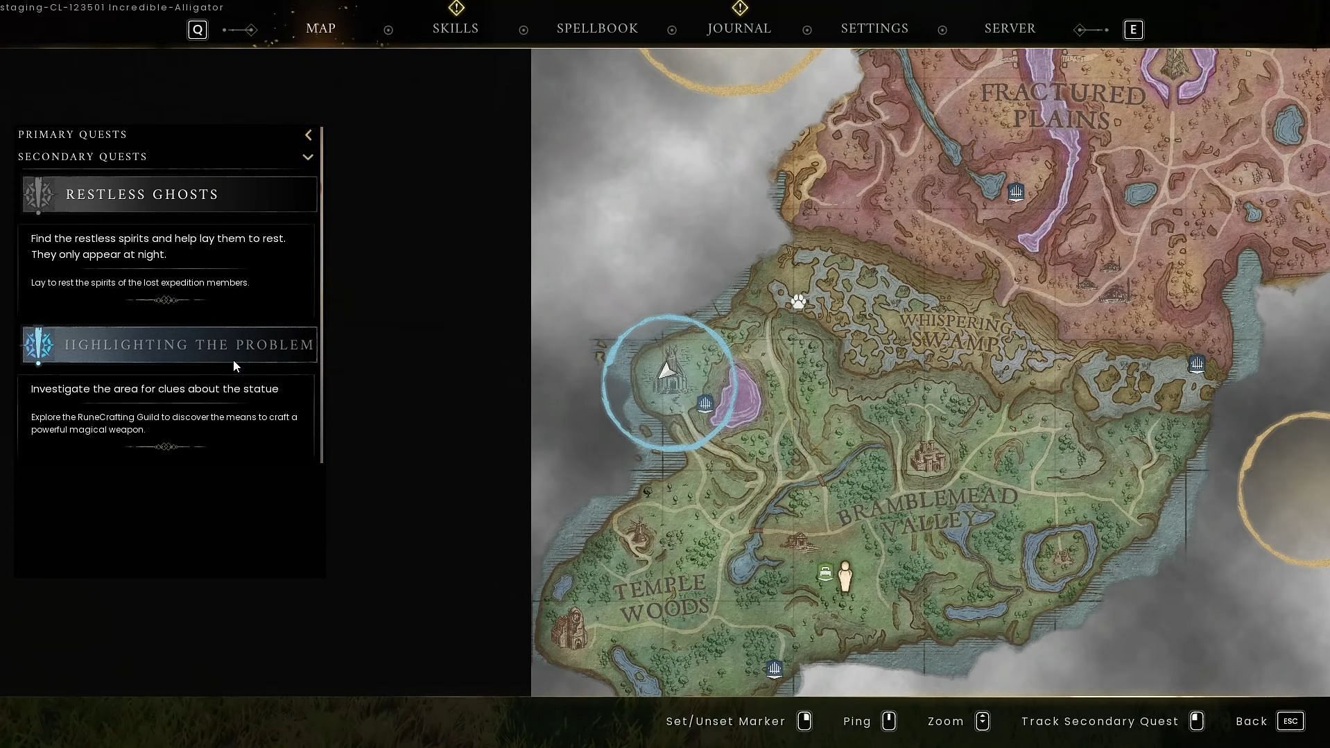 The location of the Guild (Image via Jagex || YouTube/@MegaBits)