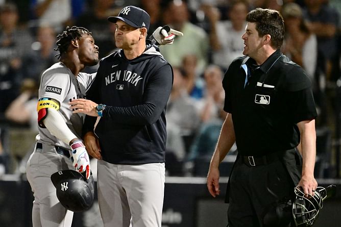Jazz Chisholm Jr. drops 4-word reaction after being ejected over controversial strike call
