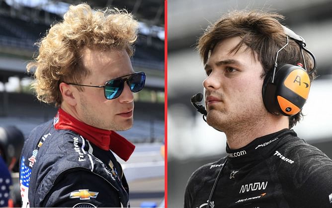 Santino Ferrucci sidesteps reporter's question about Pato O'Ward's "worthless" dig at Chevrolet drivers
