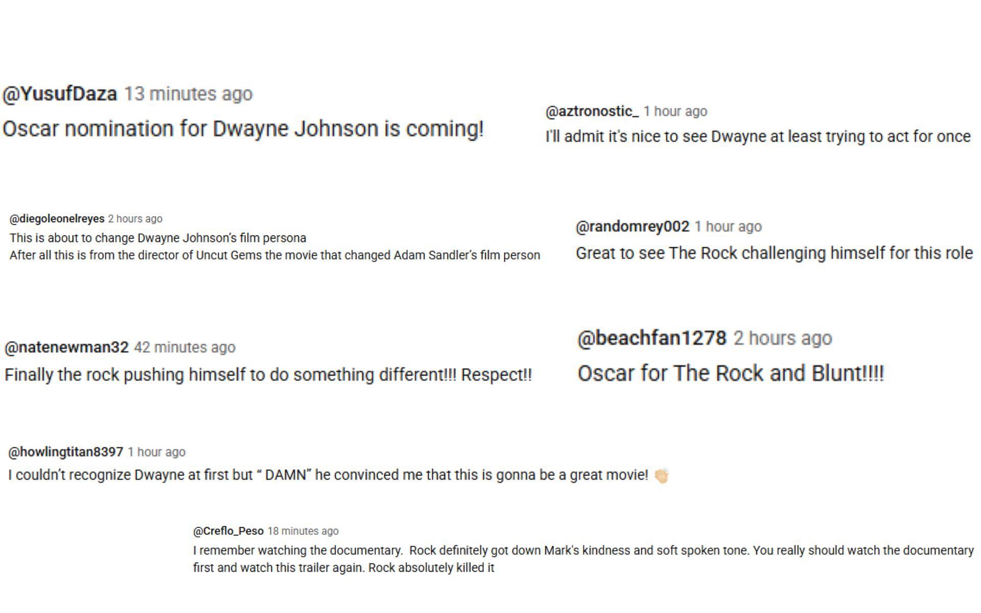 Fan reaction to &#039;The Smashing Machine&#039; trailer [Image courtesy: A24 on YouTube]